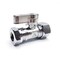 Thrifco Plumbing 5/8 Inch Comp x 3/8 Inch Comp Quarter Turn Brass Straight Stop Valve 4406470 - alternate 3